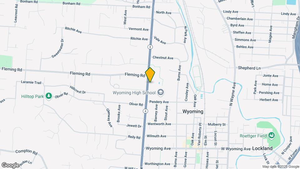 1016 Springfield Pike, Unit Apt. # 1 Mapa y Detalles de la Ubicación
