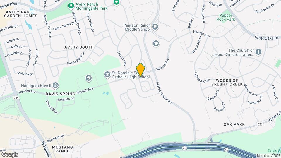 14505 McCoy Lp Map and Location Details