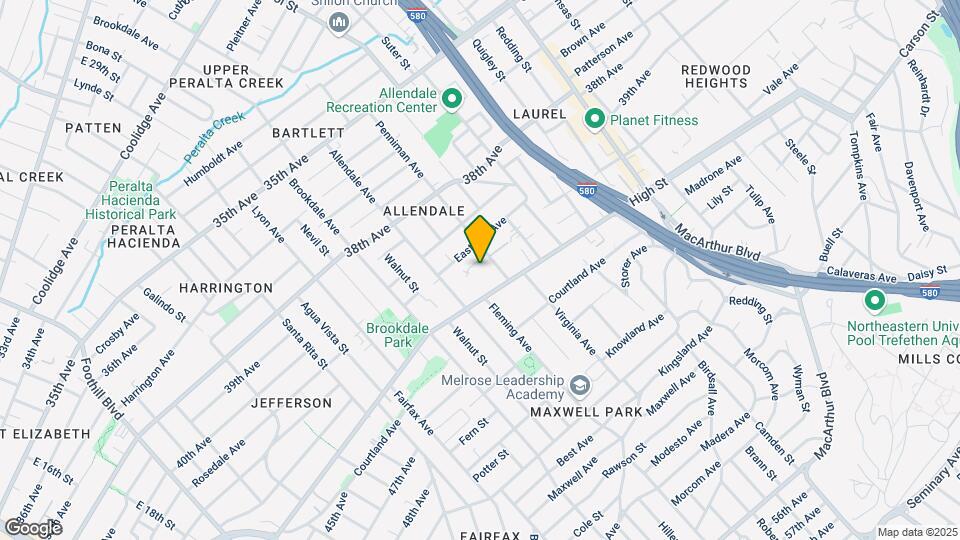 4139 Penniman Ave Map and Location Details