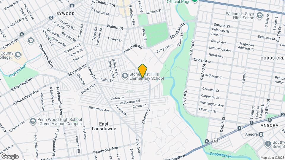 557 Wiltshire Rd Map and Location Details