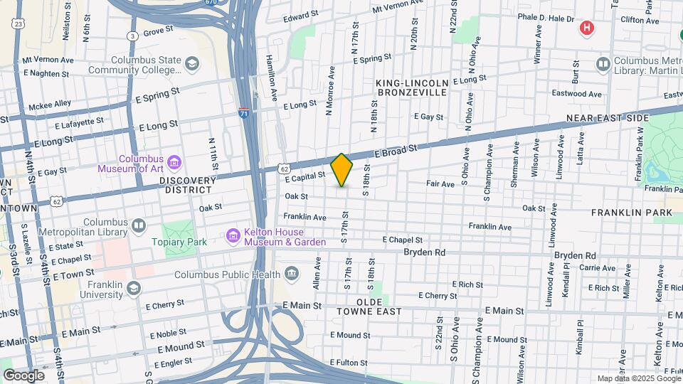 844-848-848 Oak St Map and Location Details