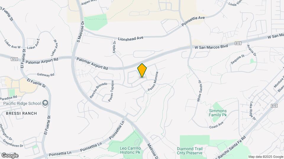 6035 Paseo Carreta Map and Location Details