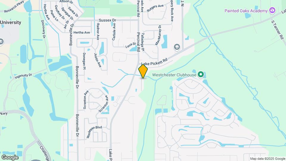 13866 Econ Woods Ln Map and Location Details