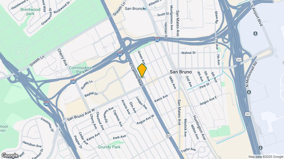 828 El Camino Real, Unit 828 El Camino #6 - MARKETING ONLY Map and Location Details