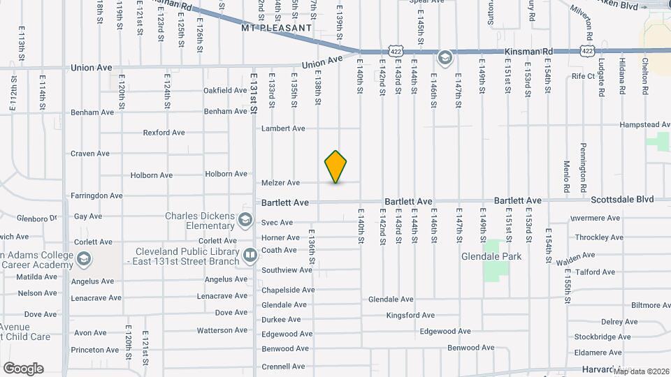13826 Melzer Ave Map and Location Details