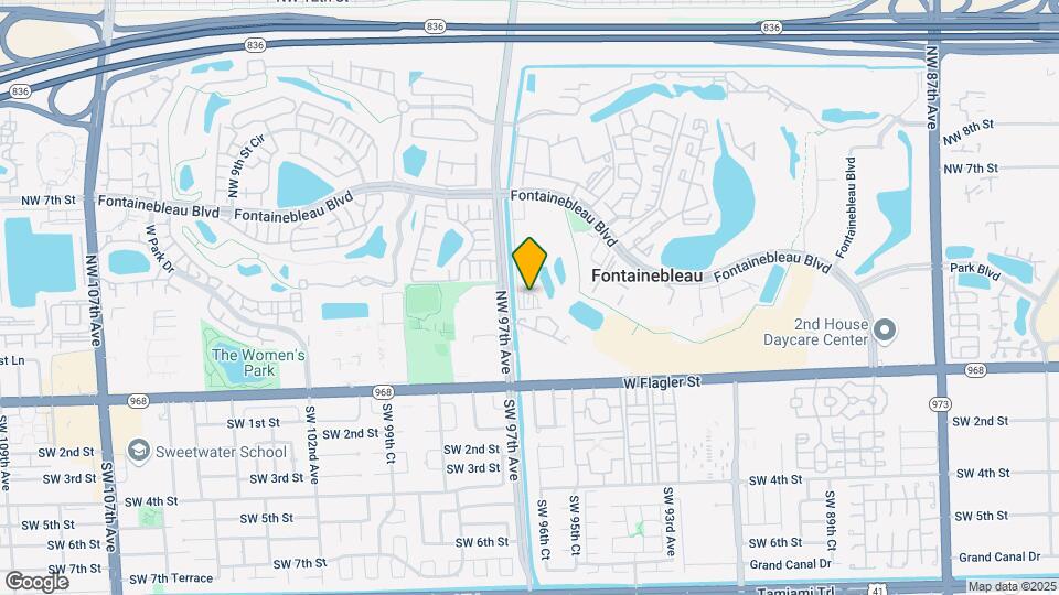 9688 Fontainebleau Blvd Map and Location Details