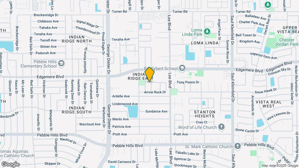 3325 Chickasaw Dr Map and Location Details