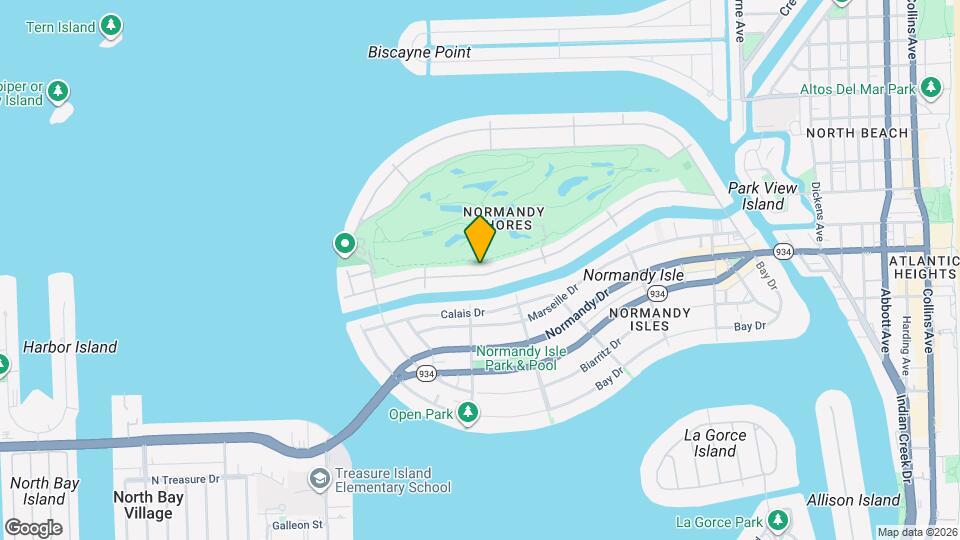 745 S Shore Dr Map and Location Details