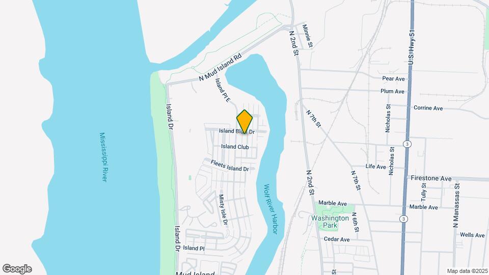1371 Island Town Dr Mapa y Detalles de la Ubicación