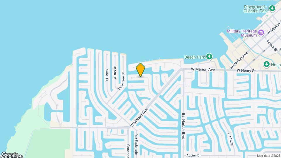2195 Gulfview Rd Map and Location Details