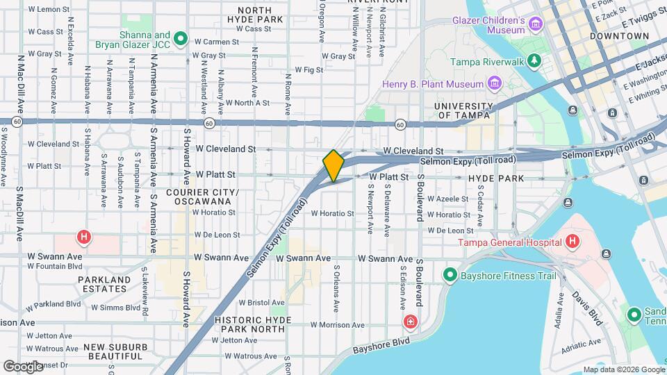 309 S Orleans Ave Map and Location Details