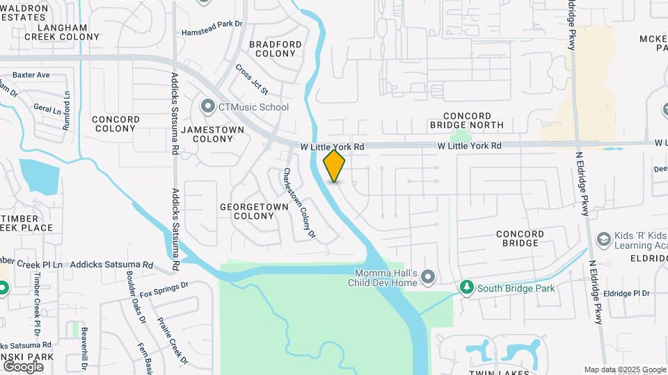 14015 Wheatbridge Dr Map and Location Details