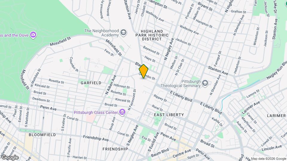 5502 Margaretta St Map and Location Details