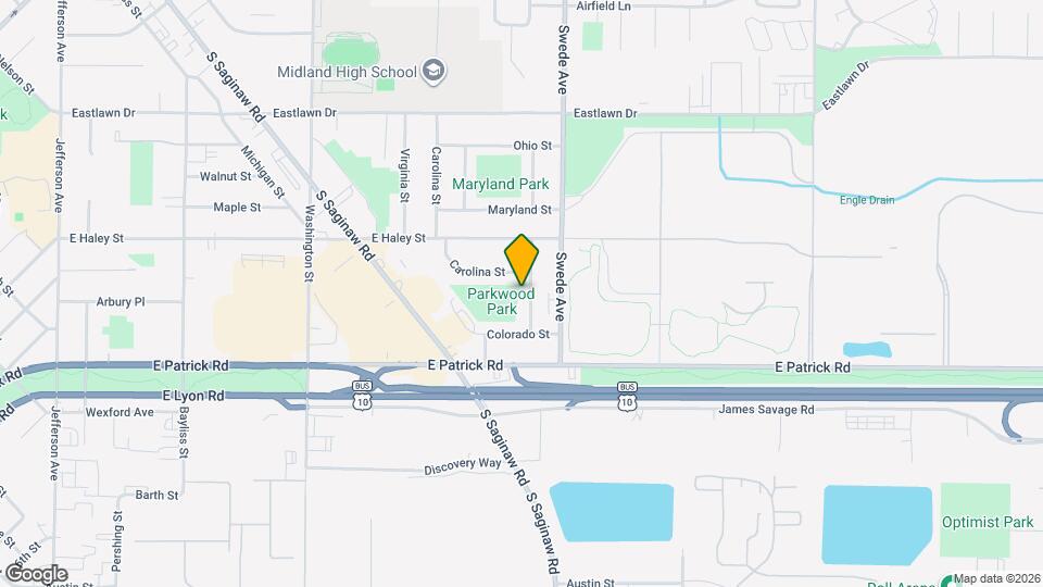 1505 Iowa St Map and Location Details