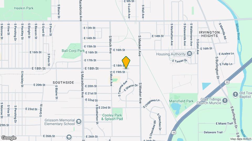 2210 E 19th St Map and Location Details