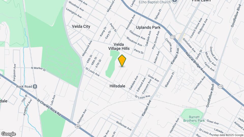 2152 Erick Ave Map and Location Details