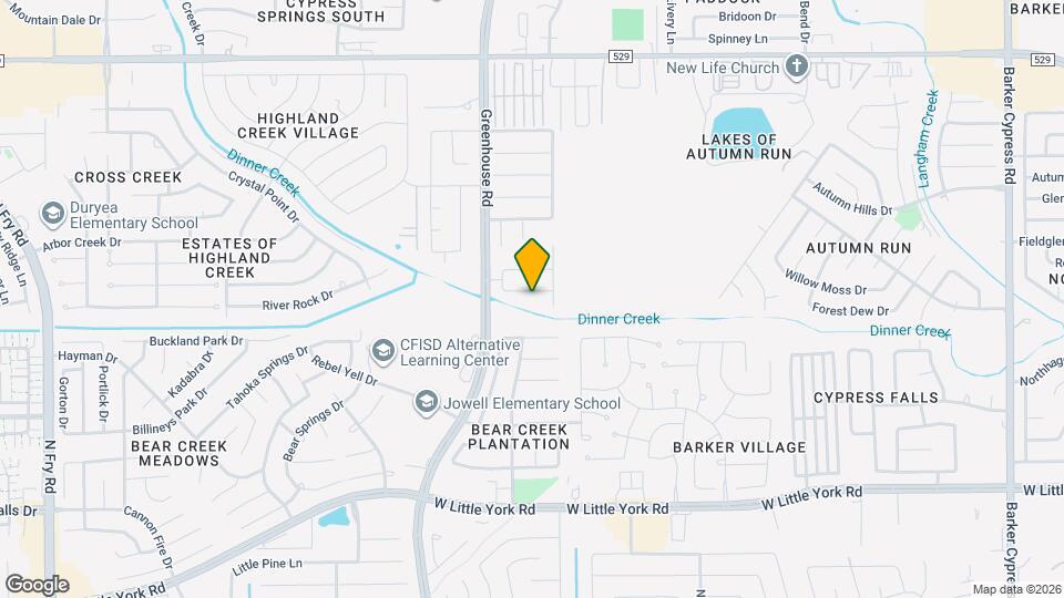 6519 Floral Glen Ln Map and Location Details