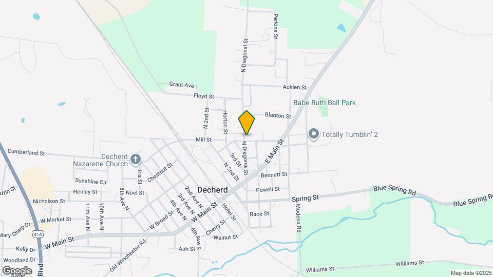 400 N Diagonal St Map and Location Details