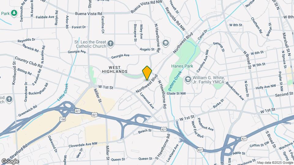 1533 W Northwest Blvd Map and Location Details
