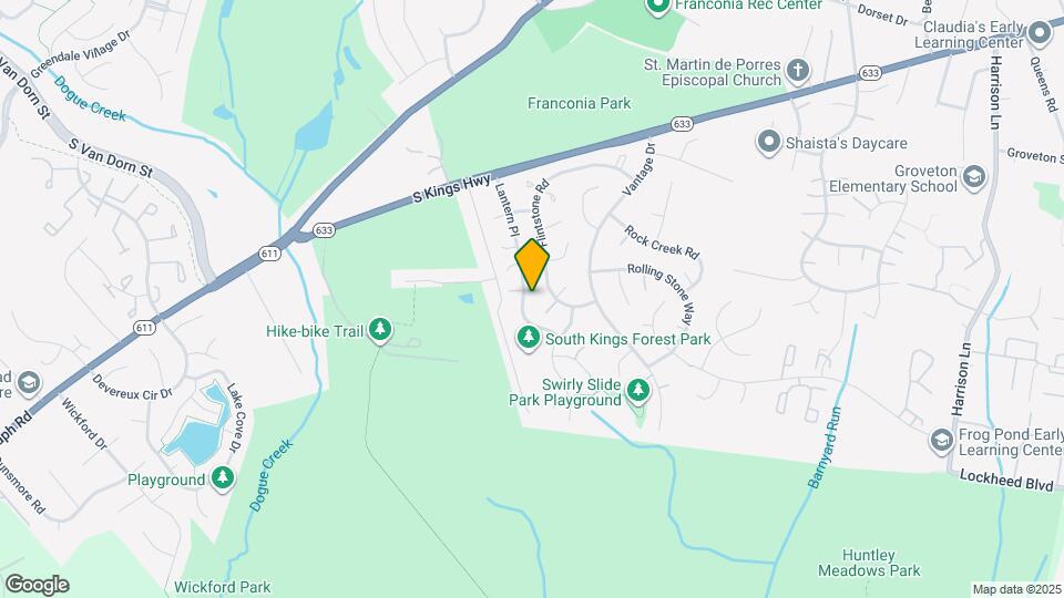 4512 Lantern Pl Map and Location Details