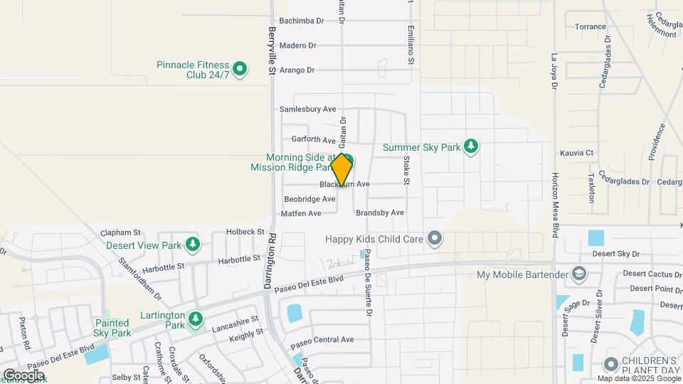 1044 Gaitan St Map and Location Details