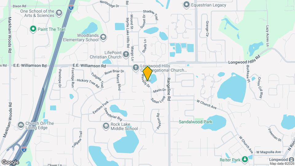 951 Waverly Dr Mapa y Detalles de la Ubicación