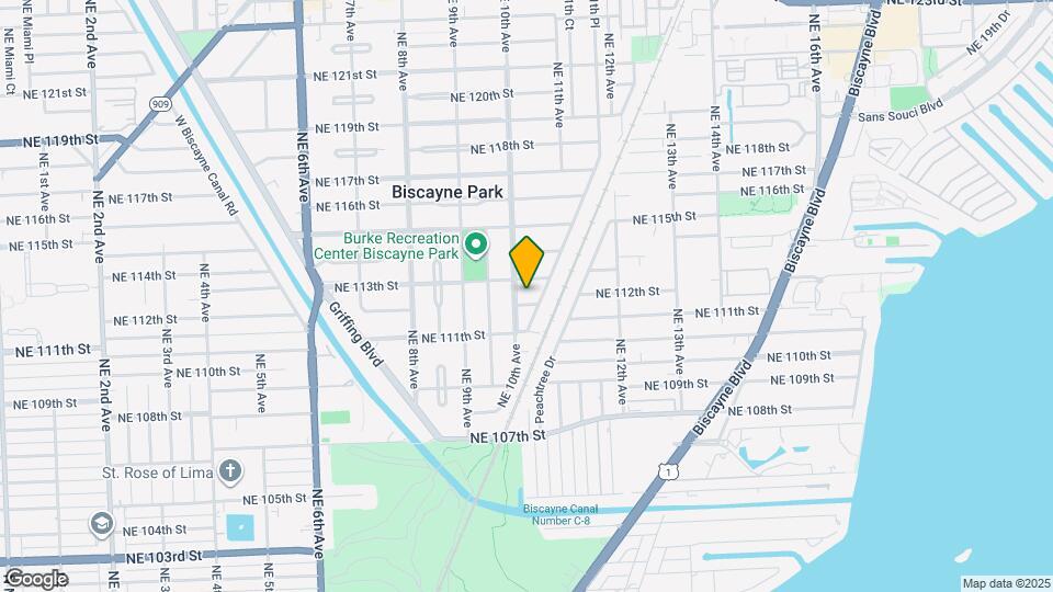 1007 NE 112th St Mapa y Detalles de la Ubicación