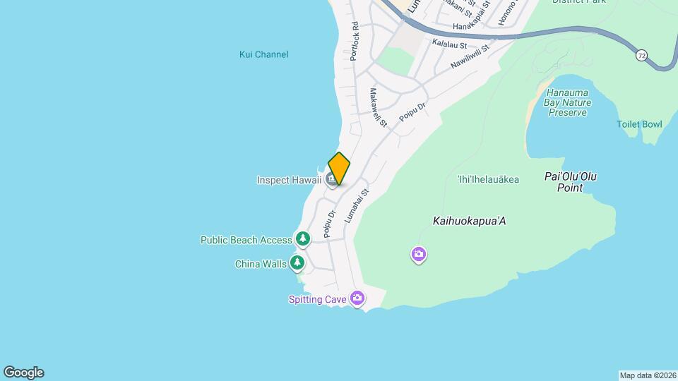 170 Poipu Dr Mapa y Detalles de la Ubicación