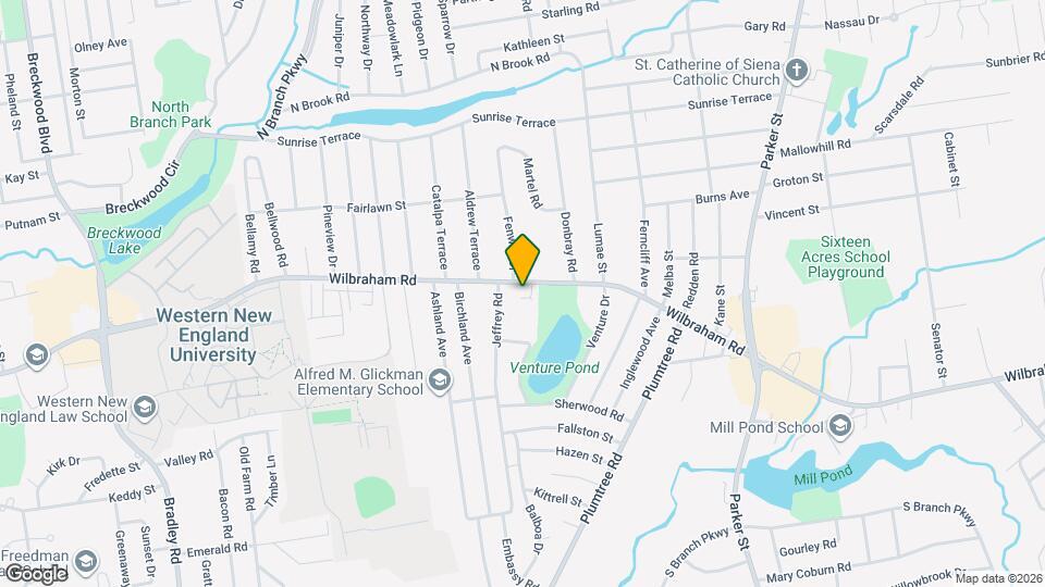 1575 Wilbraham Rd Mapa y Detalles de la Ubicación