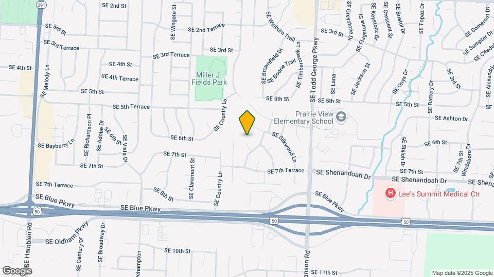 628 SE Greenridge Ct Map and Location Details