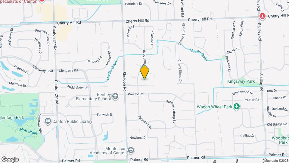 912 Petersburg Dr Map and Location Details