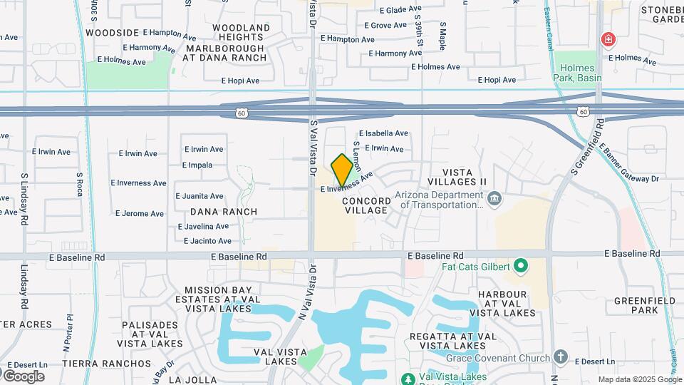 3719 E Inverness Ave-Unit -37 Map and Location Details
