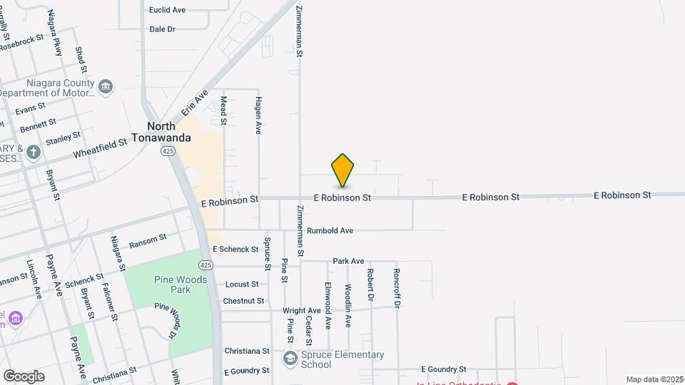 770 E Robinson St, Unit 2 Map and Location Details