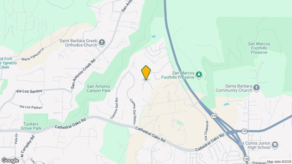 4477 Meadowlark Ln, Unit A Map and Location Details