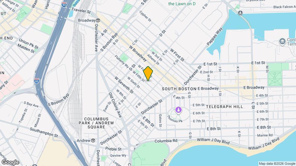 230 W Fifth St Map and Location Details