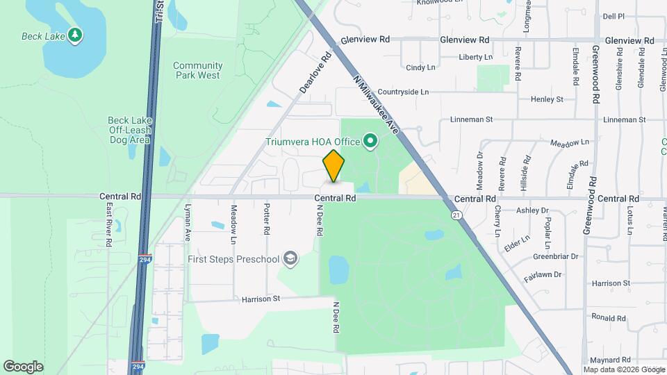 4208 Central Rd Map and Location Details