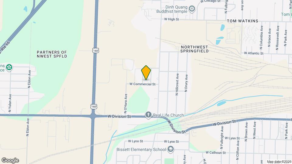 3155 W Commercial St Map and Location Details