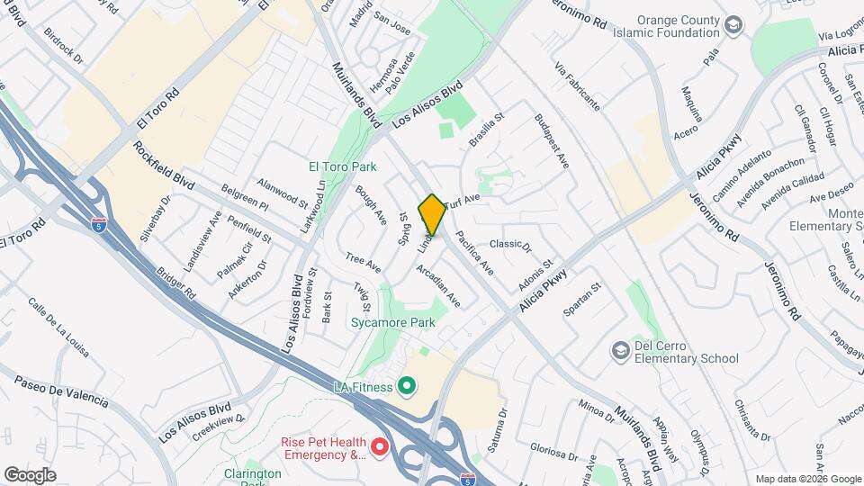 24052 Lindley St Map and Location Details