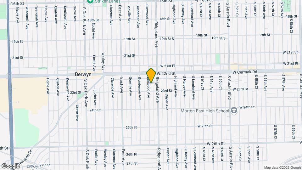 2229 Elmwood Ave Map and Location Details