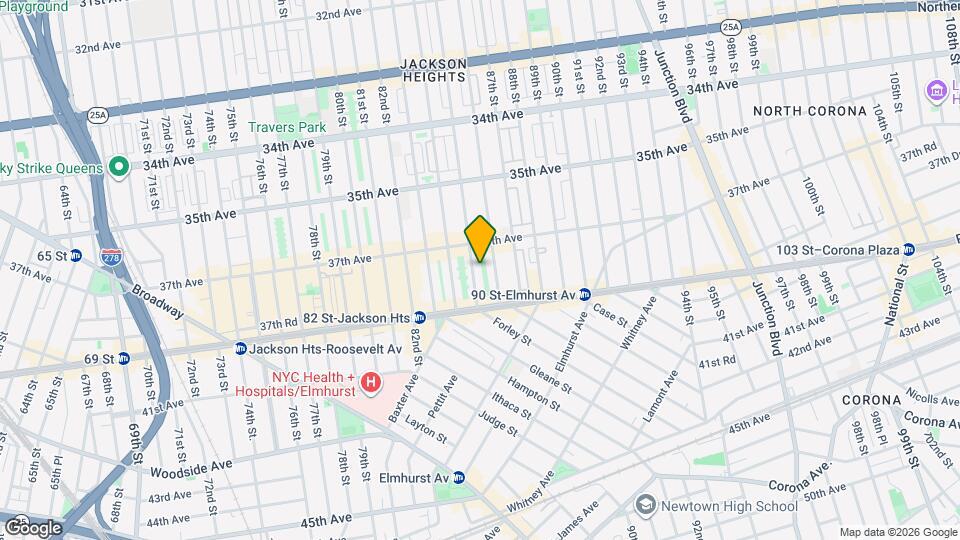 3727 85th St Map and Location Details