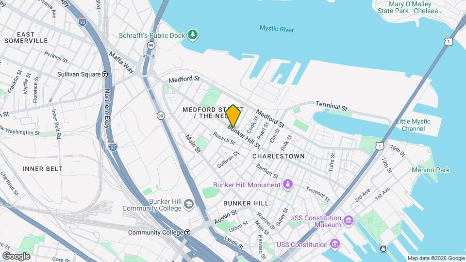 284 Bunker Hill St Map and Location Details