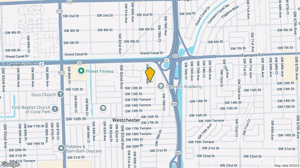 1125 SW 79th Ave Map and Location Details