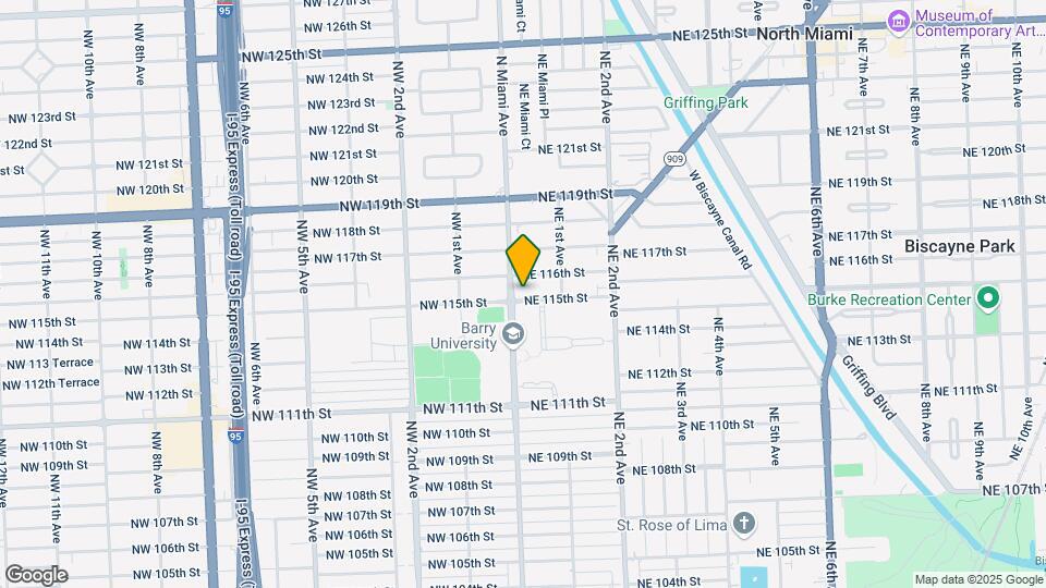 19 NE 115th St Map and Location Details