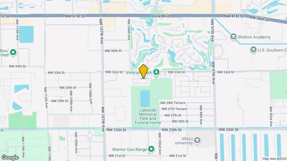 10328 NW 31st Terrace Map and Location Details