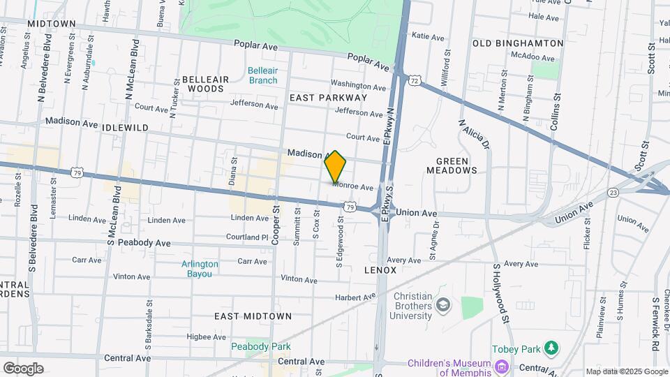 2245 Monroe Ave Map and Location Details