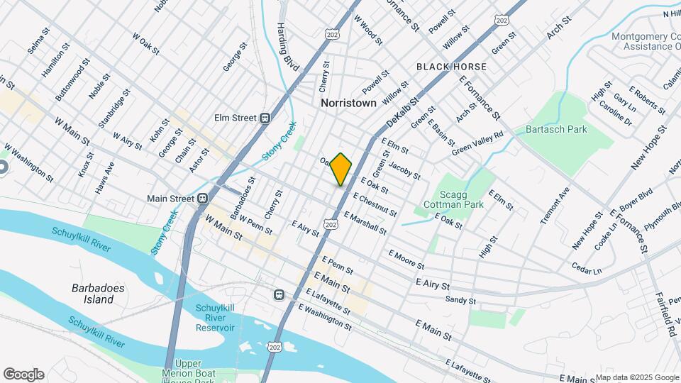 625 DeKalb St Map and Location Details