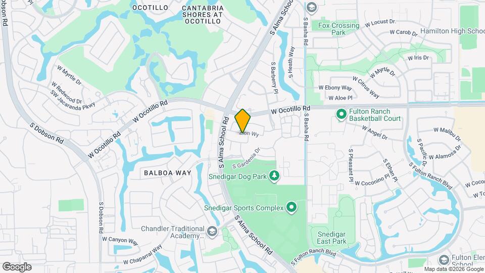 959 W Zion Pl Map and Location Details