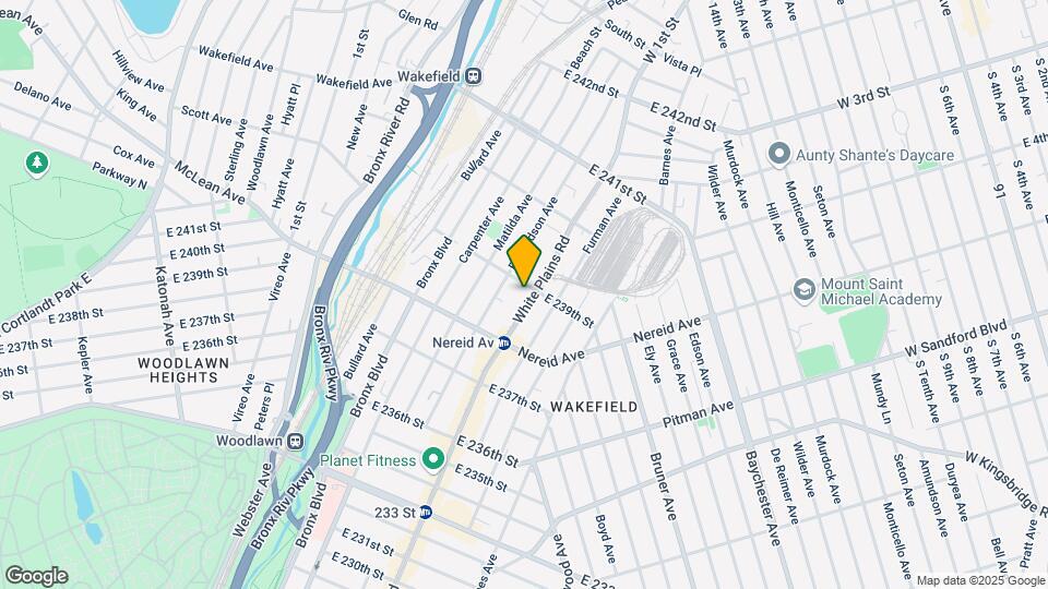 4453 White Plains Rd Mapa y Detalles de la Ubicación