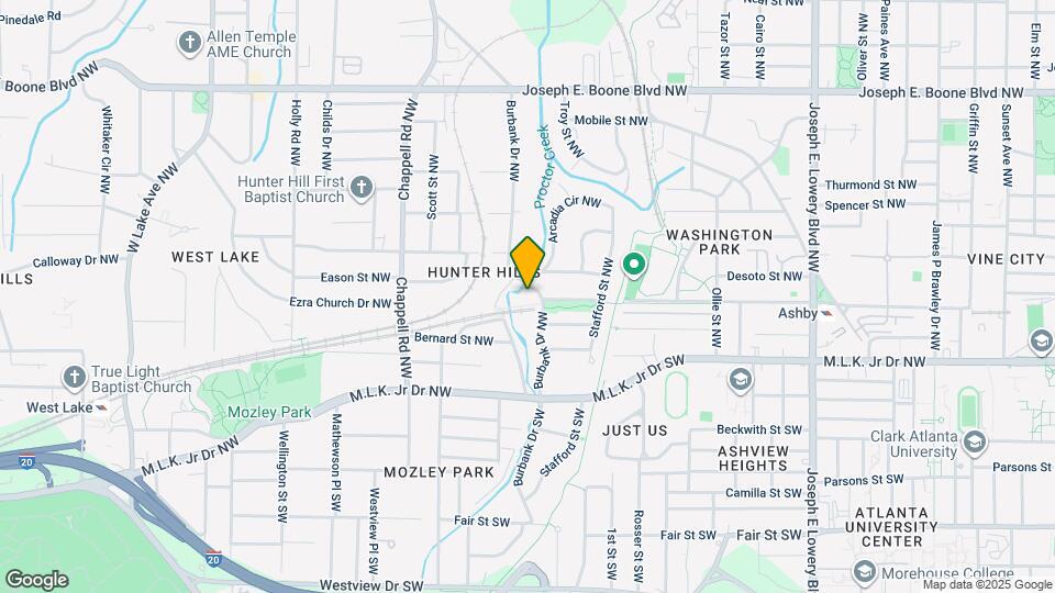 76 Burbank Dr NW Map and Location Details