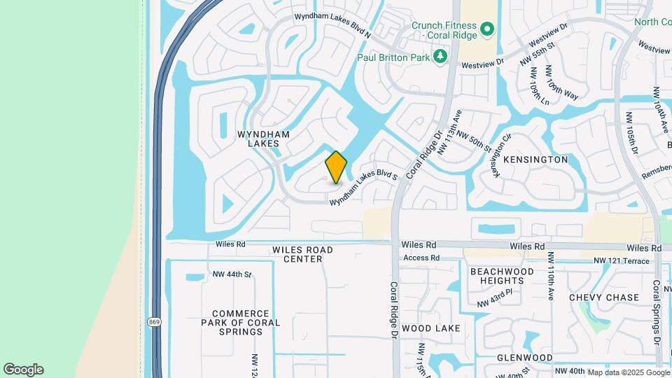 11931 NW 47th Mnr Map and Location Details